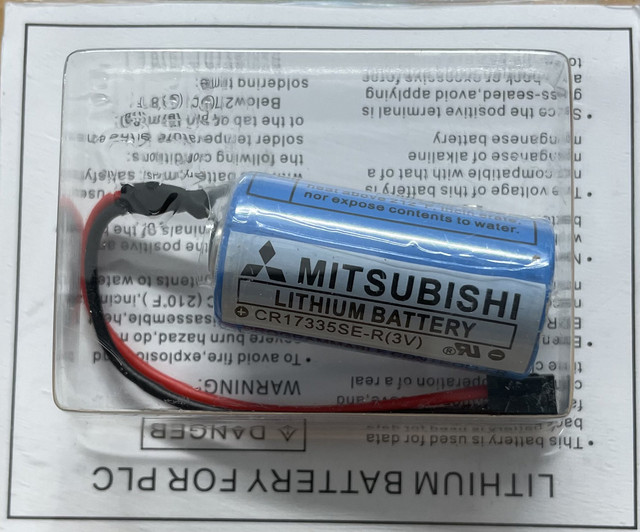 Bateria Mitsubishi. Lithium Battery CR17335SE-R(3V)